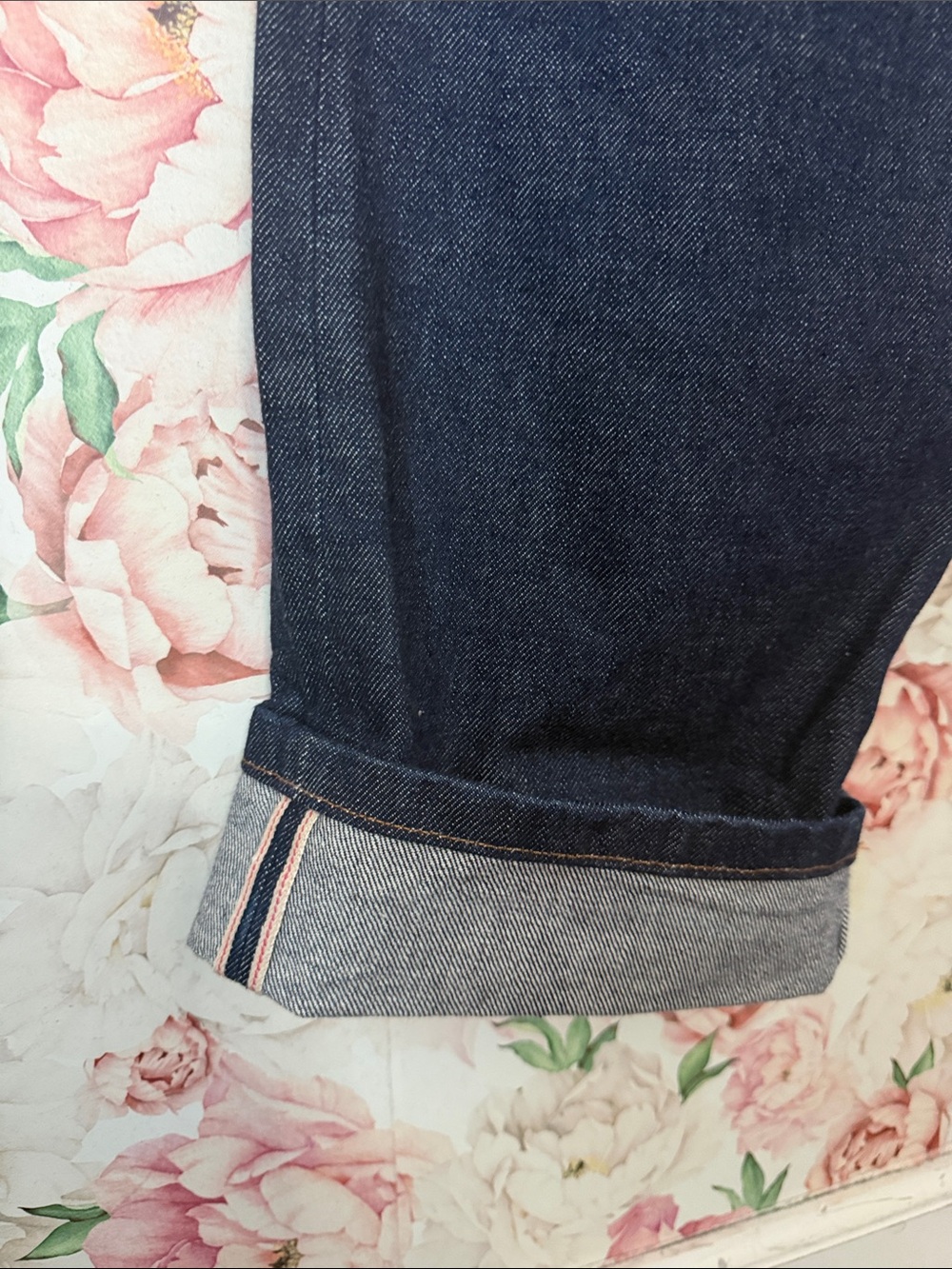 RARE A.P.C. Touitou Selvedge Dark Wash Men’s Jeans size 33 x 32 Denim Pants - Picture 4 of 7